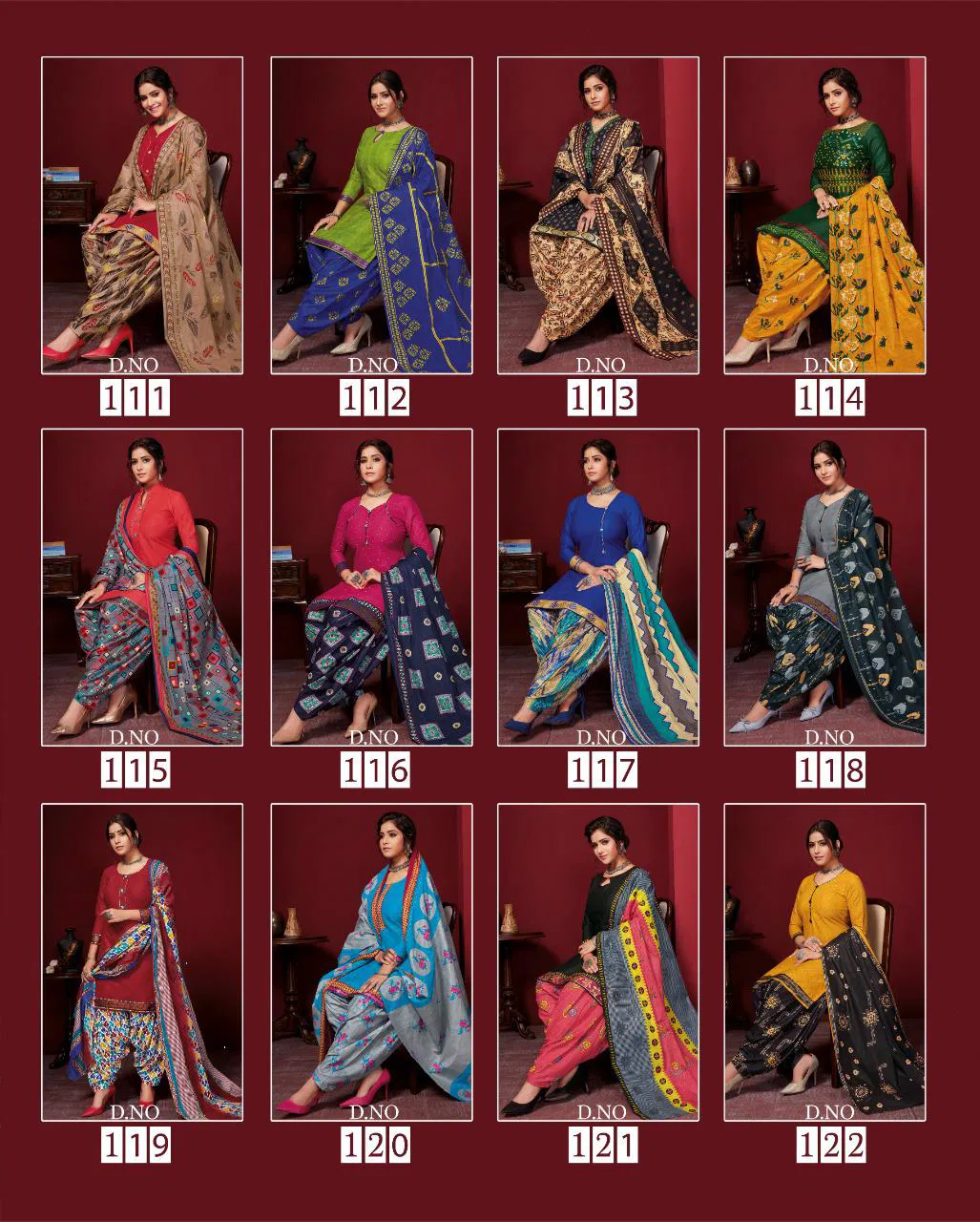 Nagmani Padmashri 11 Latest fancy Regular Casual Wear Printed Cotton Salwar Suit Collection
